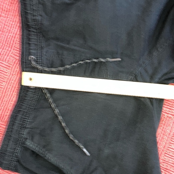 Split brand men’s large Black Jogger cotton pants with drawstring waist - Picture 12 of 15